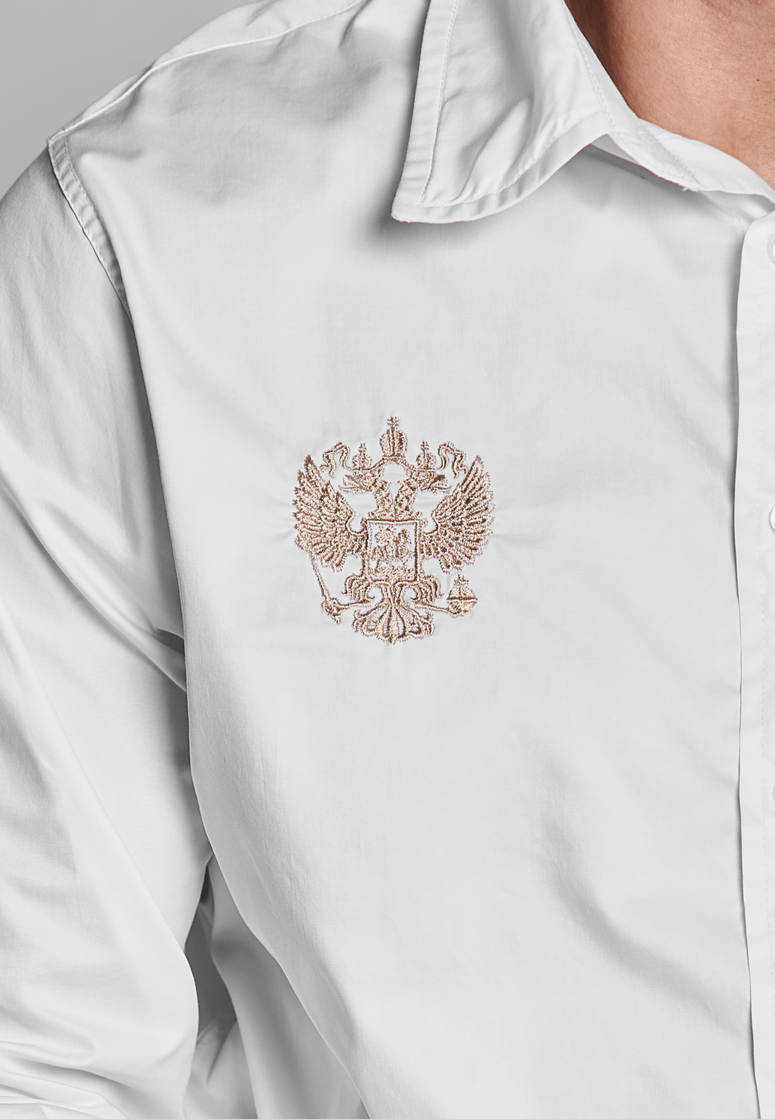 Мужская рубашка, белая